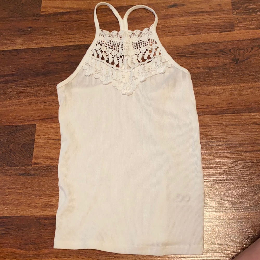 White Racerback Tanktop